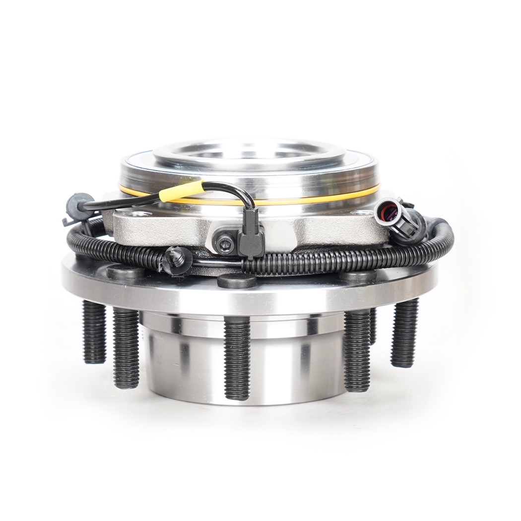 Hanhub 515082 Forhjulsnav og lagermontering Kompatibel med F-350 Super Duty erstatter SP940201 BR930658 6C3Z1104CA 7C3Z1104C AC3Z1104B 8-LUG
