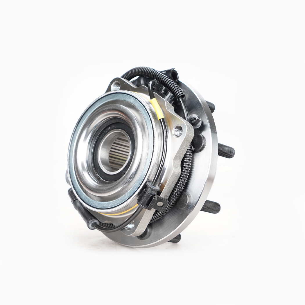 Hanhub 515082 Forhjulsnav og lagermontering Kompatibel med F-350 Super Duty erstatter SP940201 BR930658 6C3Z1104CA 7C3Z1104C AC3Z1104B 8-LUG