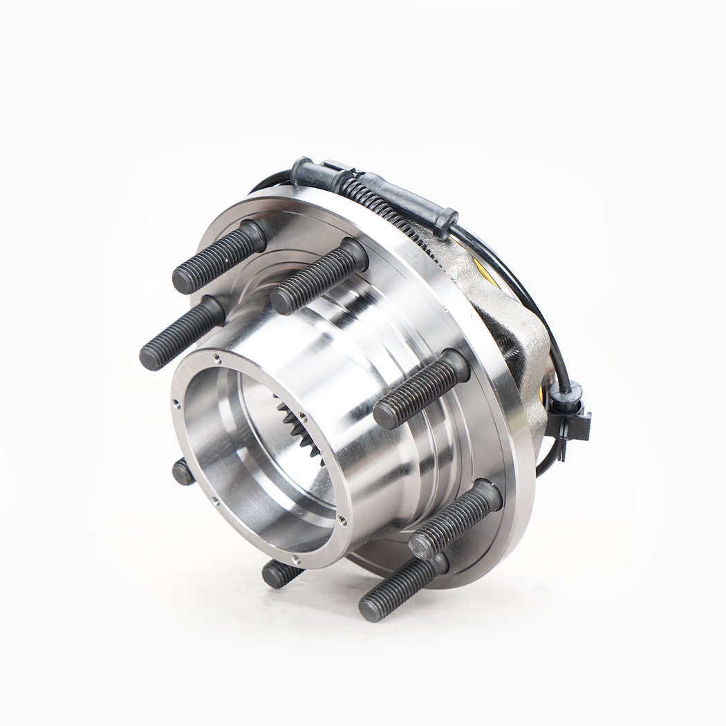 Hanhub 515082 Forhjulsnav og lagermontering Kompatibel med F-350 Super Duty erstatter SP940201 BR930658 6C3Z1104CA 7C3Z1104C AC3Z1104B 8-LUG