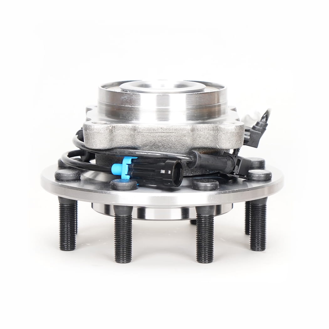 Hanhub 515086 Fronthjulsnav og lagermontering Kompatibel med Chevy Avalanche 2500 Silverado 1500 HD Classic Silverado 2500 Silverado 2500 HD Classic Suburban 2500 Sierra 1500 HD Classic Siereraaaa240 Sierra 2500 HD Classic YUKon XL 2500 BREATRA BR9306260 15225751 8-lug