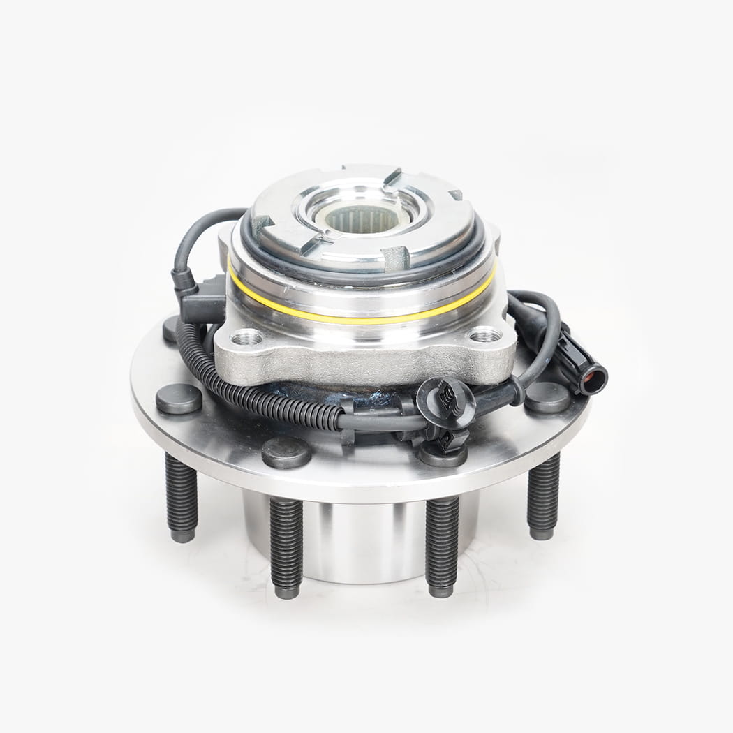 Hanhub 515075 Forhjulsnav og lagermontering Kompatibel med F-250 Super Duty F-350 Super Duty erstatter SP580204 BR930426 F81A2B663BE F81Z1104BE FW775 8-LUG
