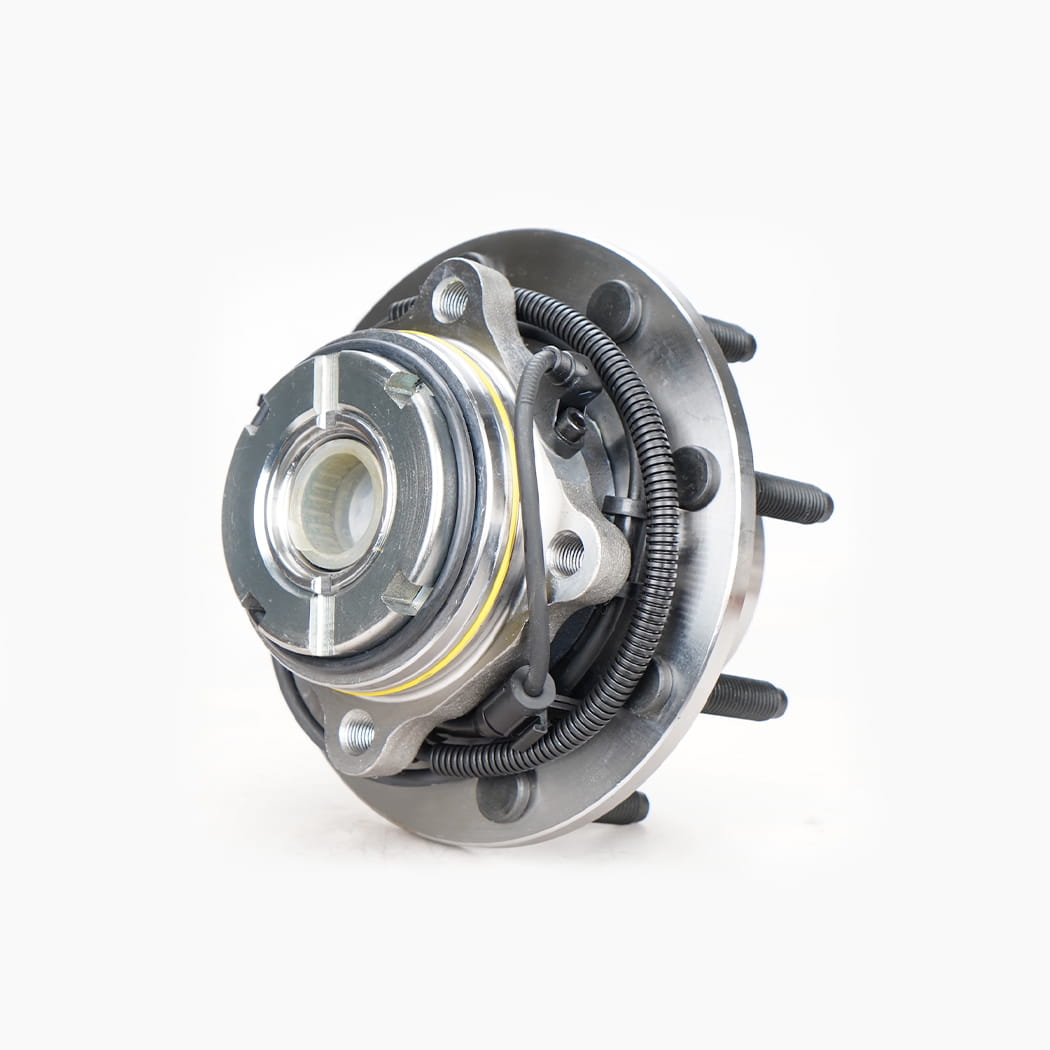 Hanhub 515075 Forhjulsnav og lagermontering Kompatibel med F-250 Super Duty F-350 Super Duty erstatter SP580204 BR930426 F81A2B663BE F81Z1104BE FW775 8-LUG