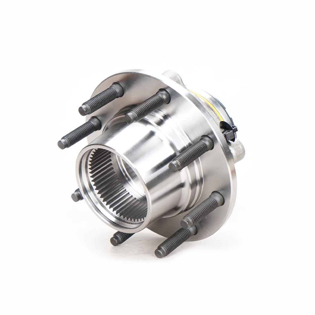 Hanhub 515075 Forhjulsnav og lagermontering Kompatibel med F-250 Super Duty F-350 Super Duty erstatter SP580204 BR930426 F81A2B663BE F81Z1104BE FW775 8-LUG