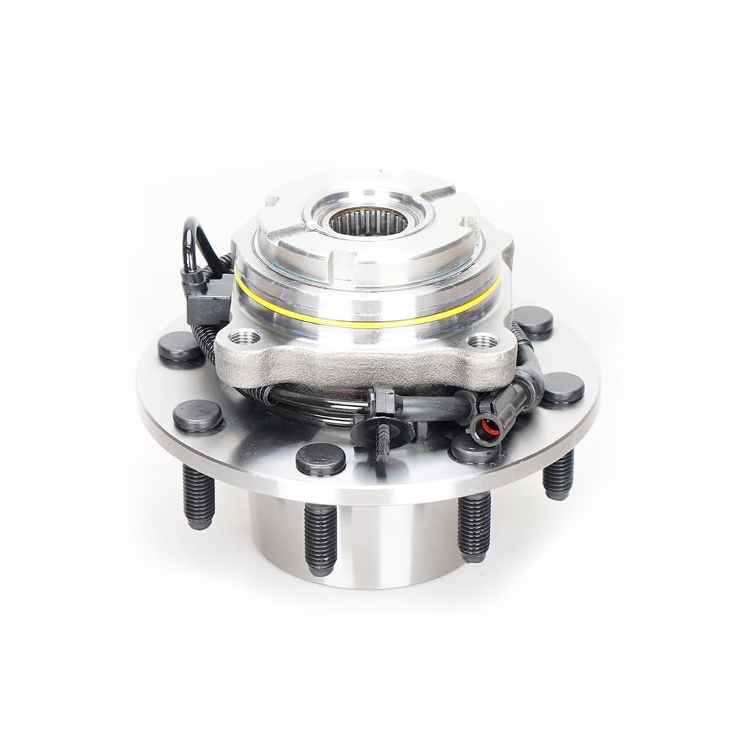 Hanhub 515077 Forhjulsnav og lagermontering Kompatibel med F-250 Super Duty F-350 Super Duty F-450 Super Duty F-550 Super Duty erstatter HA590425 BR930425 F81A2B663CE FW777 8-lug