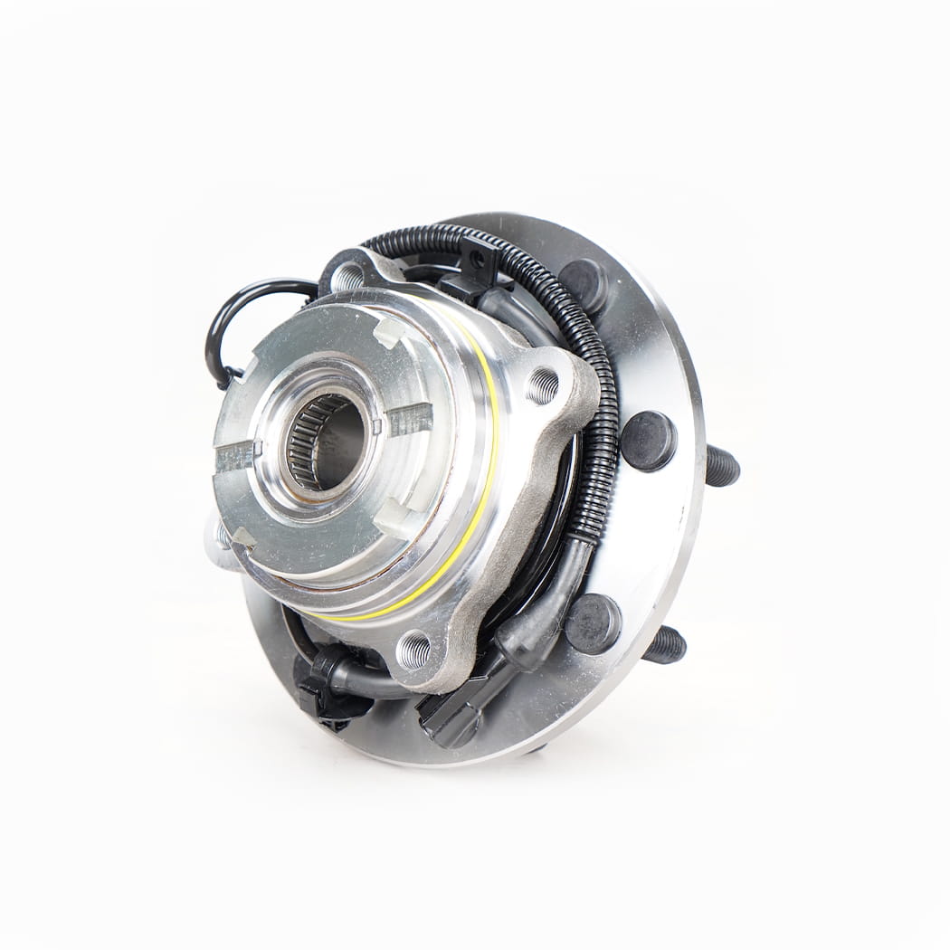 Hanhub 515077 Forhjulsnav og lagermontering Kompatibel med F-250 Super Duty F-350 Super Duty F-450 Super Duty F-550 Super Duty erstatter HA590425 BR930425 F81A2B663CE FW777 8-lug