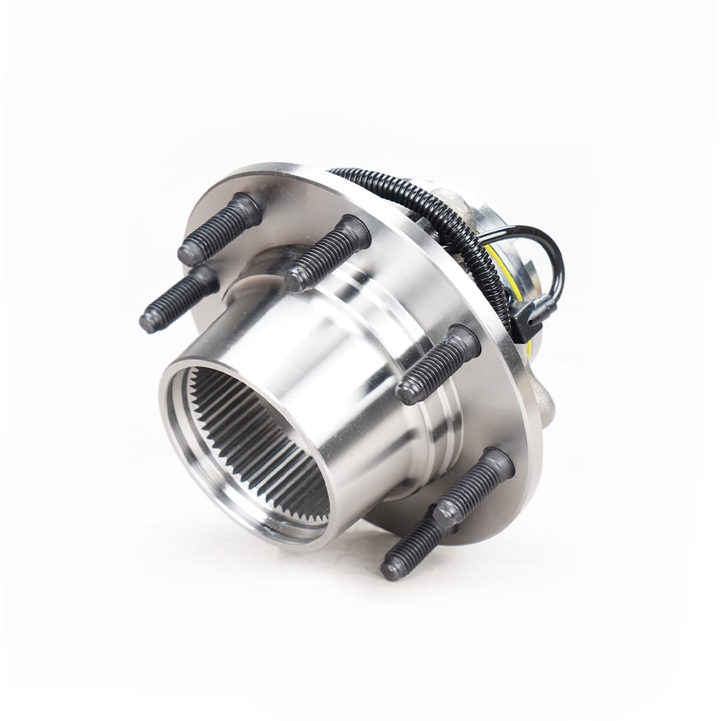 Hanhub 515077 Forhjulsnav og lagermontering Kompatibel med F-250 Super Duty F-350 Super Duty F-450 Super Duty F-550 Super Duty erstatter HA590425 BR930425 F81A2B663CE FW777 8-lug