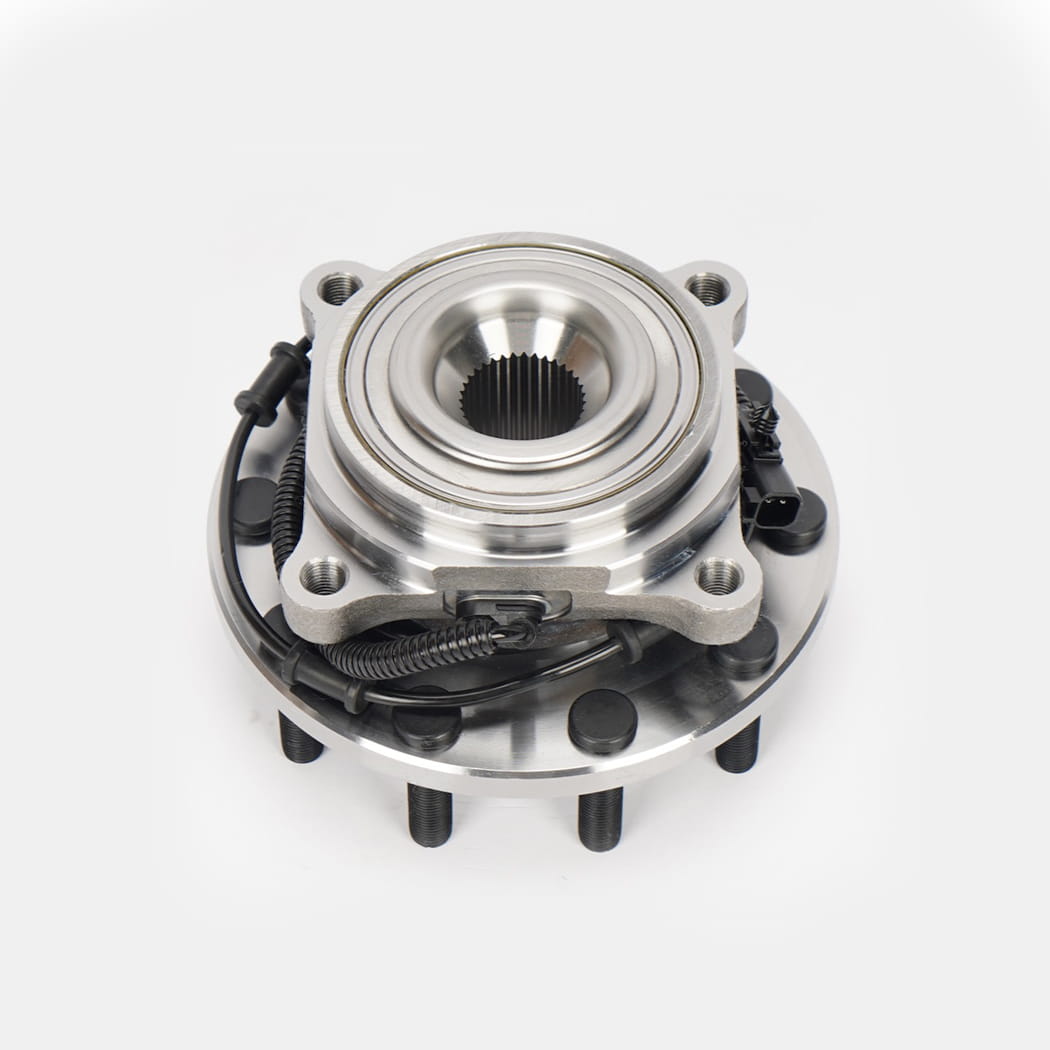 Hanhub 515102 Forhjulsnav og lagermontering Kompatibel med RAM 4500 RAM 5500 erstatter HA590273 BR930508 BTD5038AA 15178882 10-lug