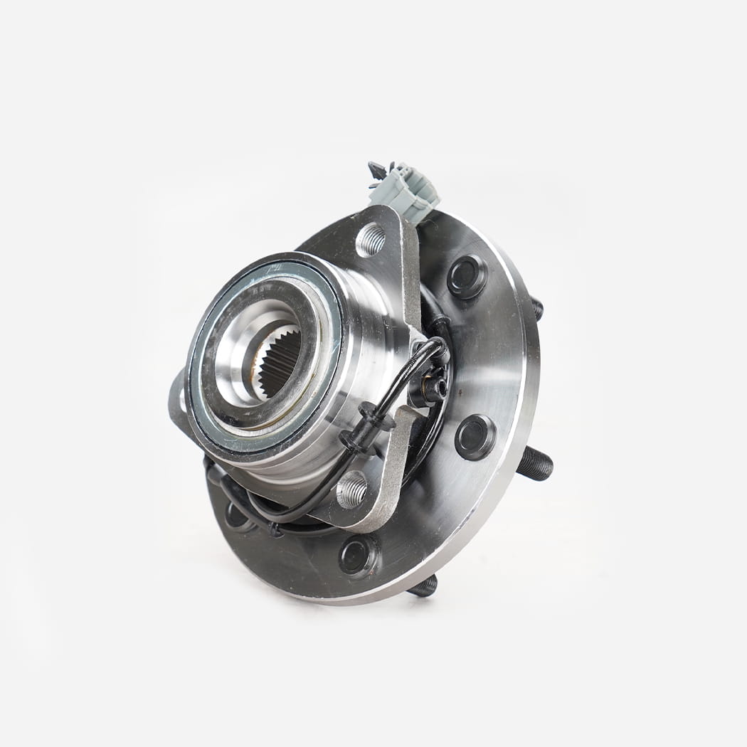 Hanhub 515125 Forhjulsnav og lagermontering Kompatibel med QX56 Armada Titan erstatter BR930829 SP500703 40202-ZR00B 40202-ZR40A 40202-ZR40B 6-lug