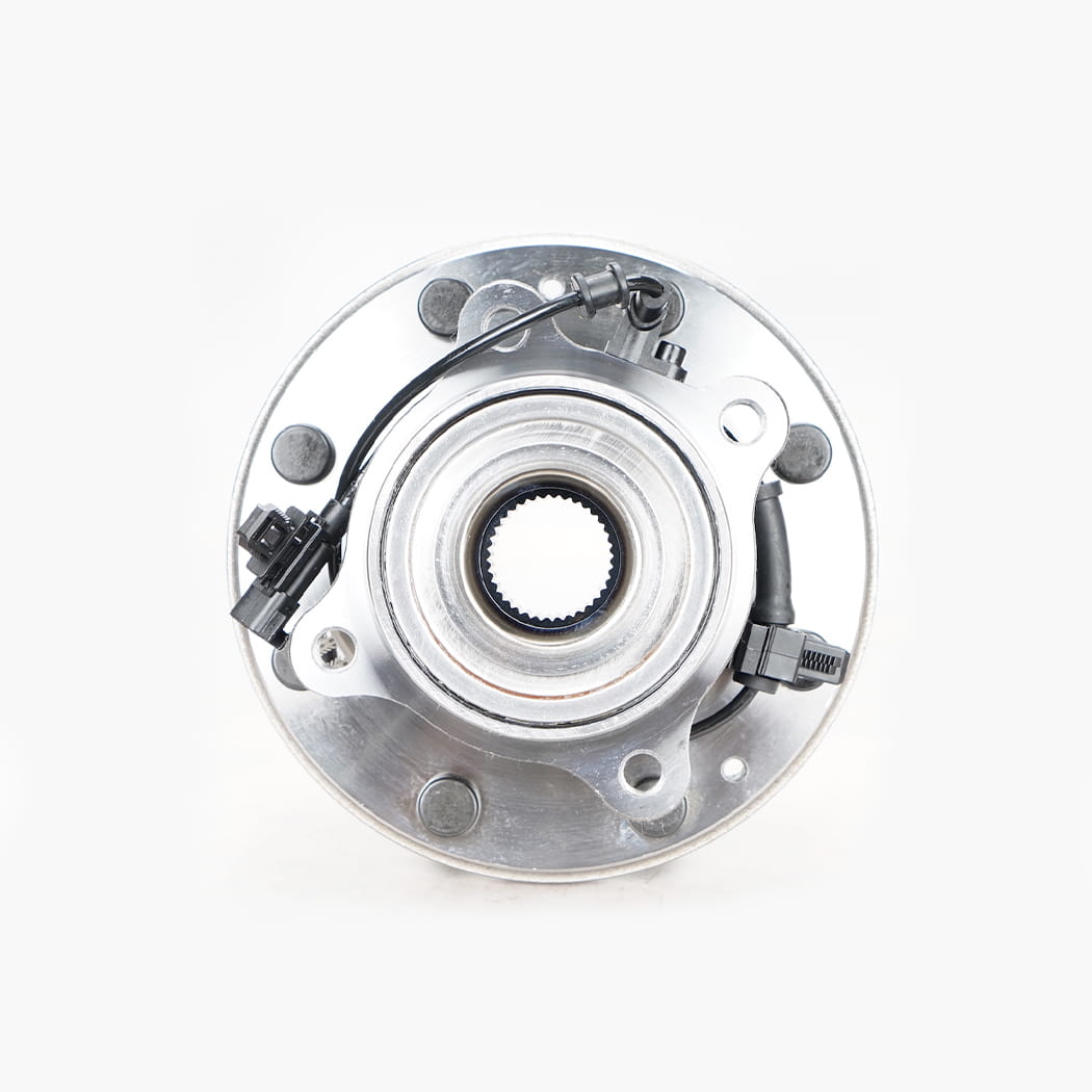 Hanhub 515145 Forhjulsnav og lagermontering Kompatibel med Chevy Silverado 2500 HD Silverado 3500 HD Sierra 2500 HD Sierra 3500 HD erstatter 25807420 BR930824 SP620303 23203922 20945052 8-lug