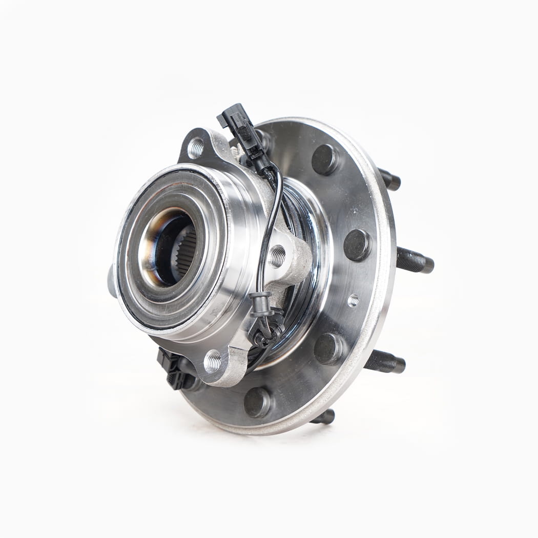 Hanhub 515145 Forhjulsnav og lagermontering Kompatibel med Chevy Silverado 2500 HD Silverado 3500 HD Sierra 2500 HD Sierra 3500 HD erstatter 25807420 BR930824 SP620303 23203922 20945052 8-lug